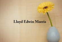Obituary: Lloyd Edwin Morris