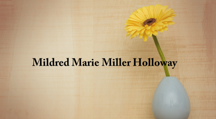 Obituary: Mildred Marie Miller Holloway