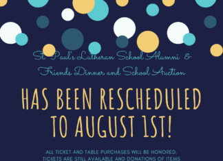 St. Paul’s Alumni and Friends Dinner and School Auction rescheduled for Aug. 1