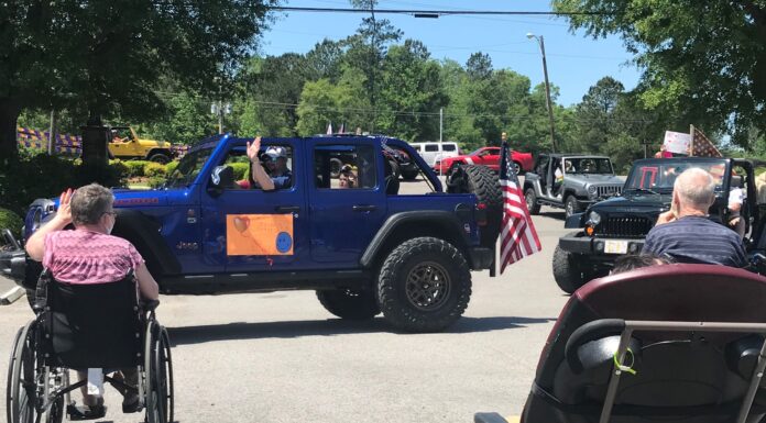 Bringing out the Best: Jeeps, motorcycles bring joy to area nursing homes