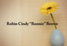 Obituary: Robin Cindy “Bonnie” Brown