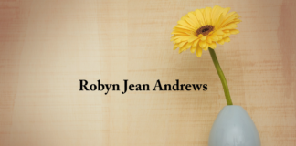 Obituary: Robyn Jean Andrews