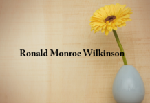 Obituary: Ronald Monroe Wilkinson