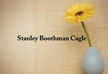 Obituary: Stanley Boothman Cagle