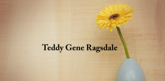 Obituary: Teddy Gene Ragsdale