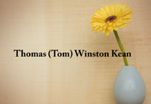 Obituary: Thomas (Tom) Winston Kean