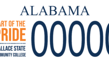 License plates offer new avenue of support for Wallace State scholarship programs