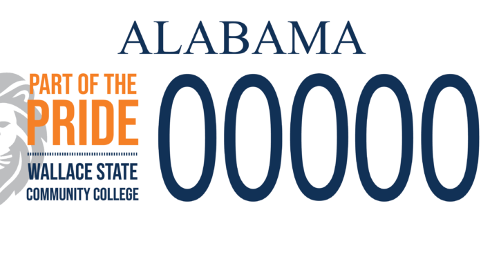 License plates offer new avenue of support for Wallace State scholarship programs