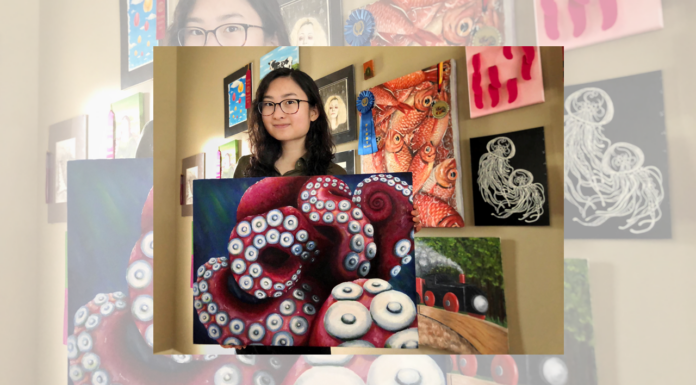 CHS senior places 2nd in 4th Congressional District Art Competition