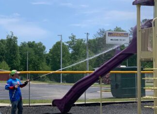 Bringing out the Best: Local company cleaning playgrounds for free