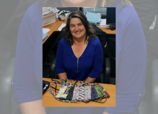 Wallace State employee making masks to help others, raise funds for Relay For Life