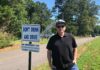 ‘Don’t drink and drive’: Signs near grounds of Friday’s Alan Jackson concert honor memory of Curt Wilson