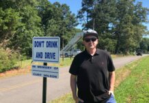‘Don’t drink and drive’: Signs near grounds of Friday’s Alan Jackson concert honor memory of Curt Wilson