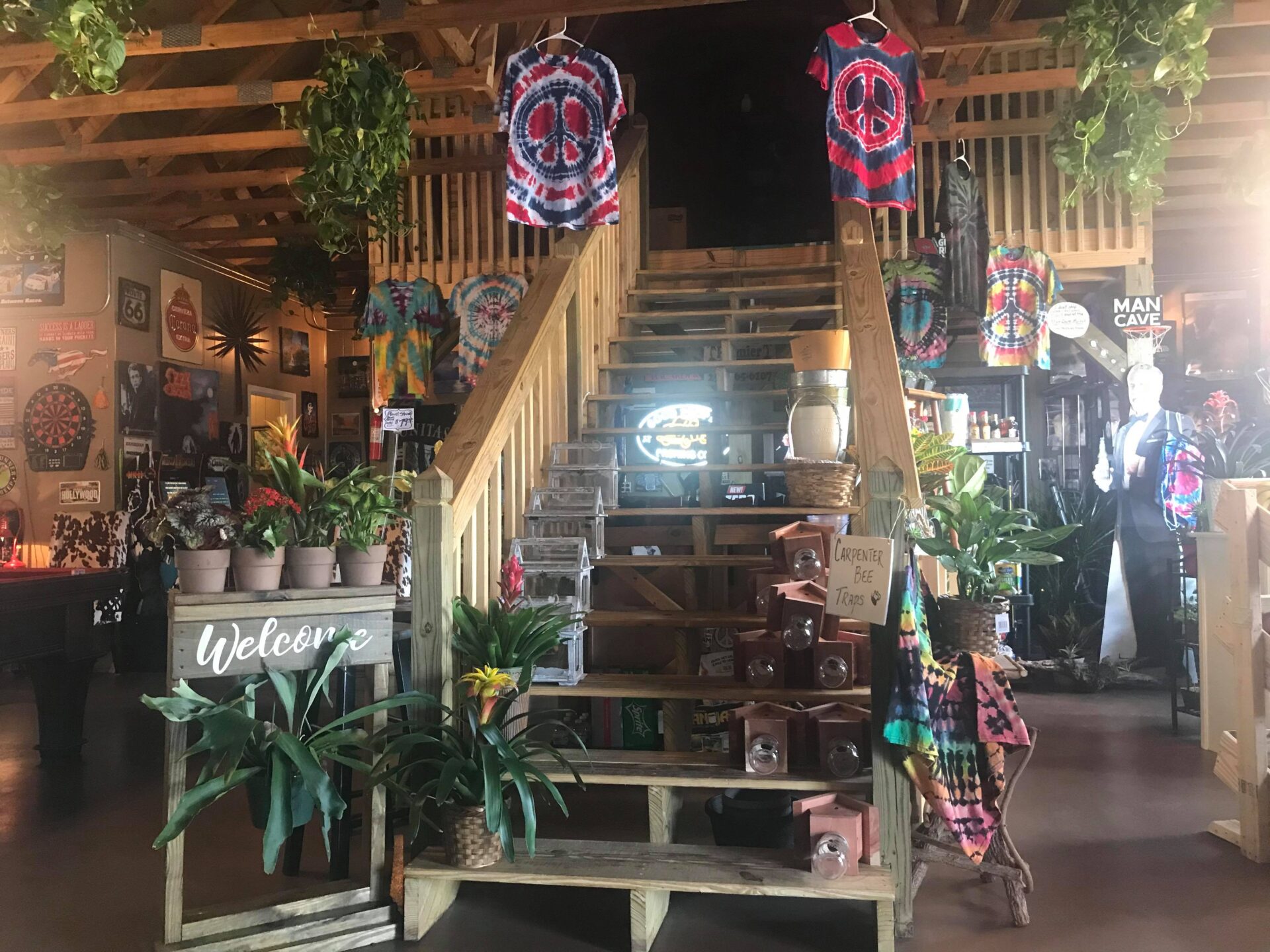 More than meets the eye The Man Cave Market is a nursery, and so much