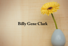 Obituary: Billy Gene Clark