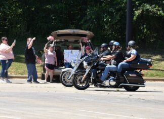 Saints Motorcycle Club visits Cullman’s Miracle League