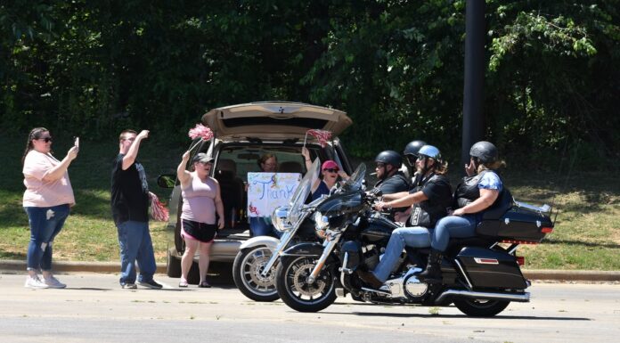 Saints Motorcycle Club visits Cullman’s Miracle League