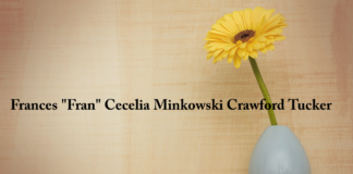 Obituary: Frances “Fran” Cecelia Minkowski Crawford Tucker