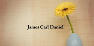 Obituary: James Carl Daniel
