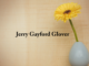 Obituary: Jerry Gayford Glover