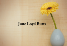 Obituary: June Loyd Butts