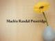 Obituary: Mackie Randal Prestridge