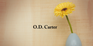 Obituary: O.D. Carter