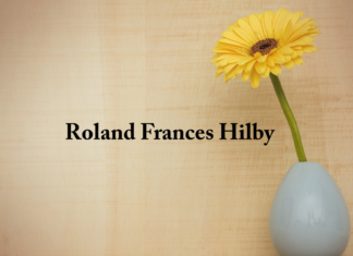 Obituary: Roland Frances Hilby