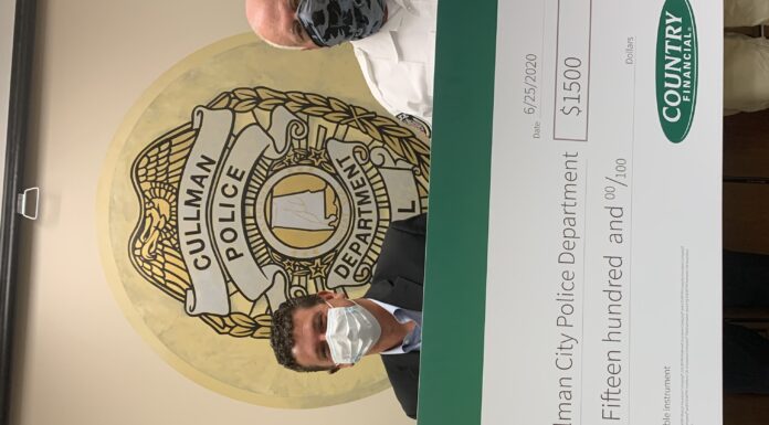Local COUNTRY Financial agent Lee Powell donates $1.5K to Cullman Police Department