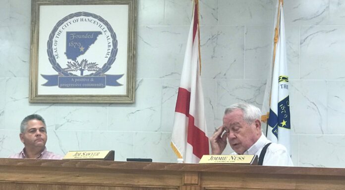 Hanceville approves Coronavirus Relief Fund purchases, talks Municipal Election
