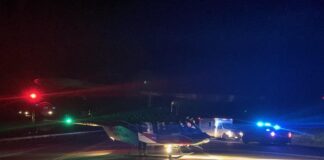 Vehicle pursuit ends in wreck