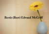 Obituary: Bertis (Bert) Edward McGriff