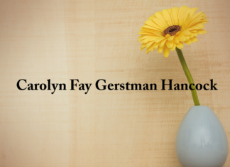 Obituary: Carolyn Fay Gerstman Hancock