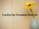 Obituary: Carolyn Fay Gerstman Hancock