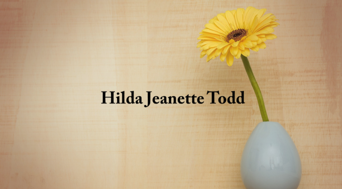 Obituary: Hilda Jeanette Todd