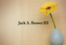 Obituary: Jack A. Brown III