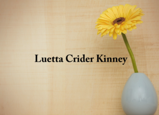 Obituary: Luetta Crider Kinney