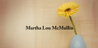 Obituary: Martha Lou McMullin
