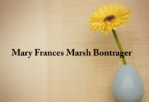 Obituary: Mary Frances Marsh Bontrager