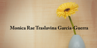 Obituary: Monica Rae Traslavina Garcia-Guerra