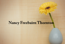 Obituary: Nancy Freebairn Thornton