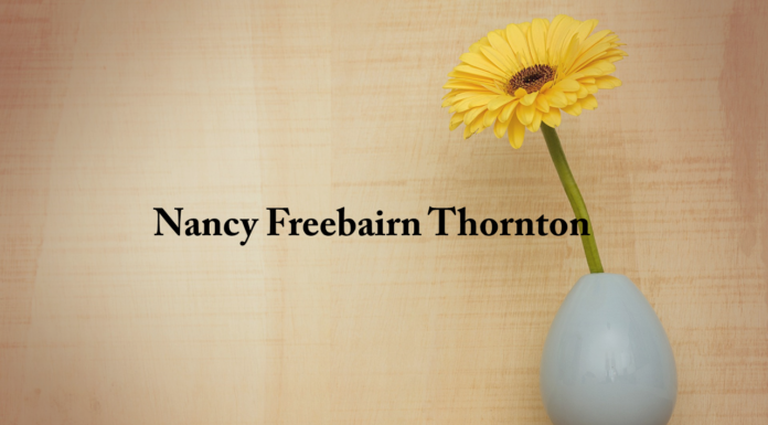 Obituary: Nancy Freebairn Thornton