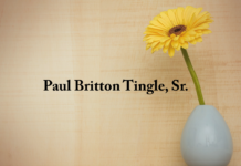 Obituary: Paul Britton Tingle, Sr.