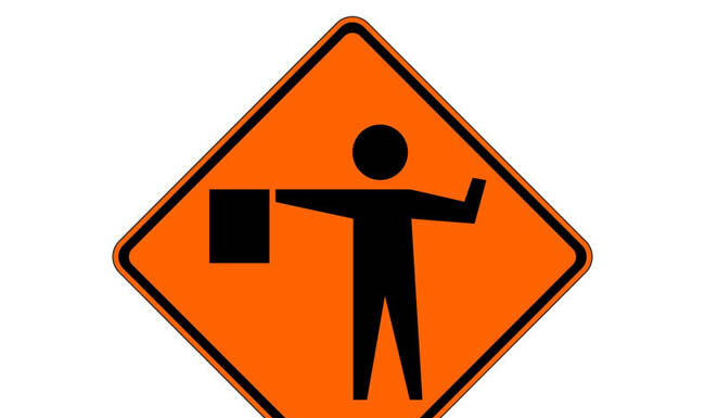 County road dept. employee suffers minor injuries on the job