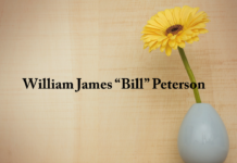 Obituary: William James “Bill” Peterson