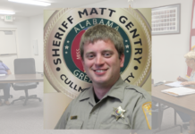 Holly Pond council recognizes Deputy Brandon Woods for heroic deeds