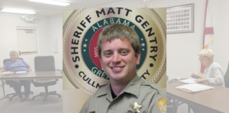 Holly Pond council recognizes Deputy Brandon Woods for heroic deeds