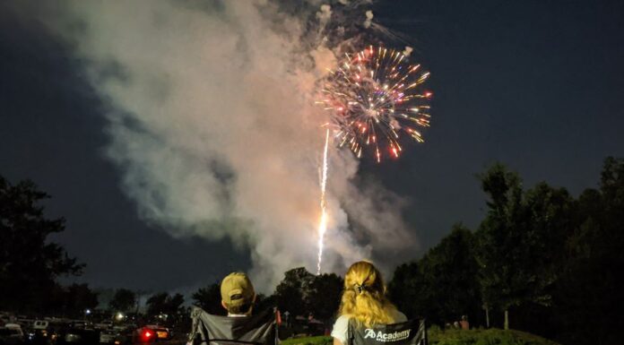 Fireworks over Cullman!