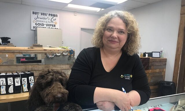 The Man in Brown: Johnny ‘Cash’ Collins delights customers at his owners’ store