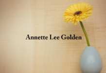Obituary: Annette Lee Golden
